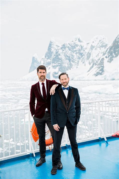 HGTV Designer Brian Patrick Flynn's Antarctica Wedding