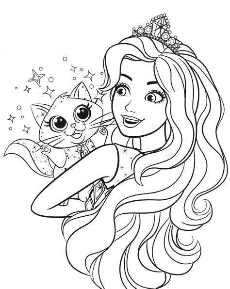 89 Barbie para colorir Online: Fácil, Gratuito e 100% Divertido!