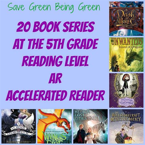 Another 20 Book Series for 5th Grade Reading Level (AR, Accelerated Reader)