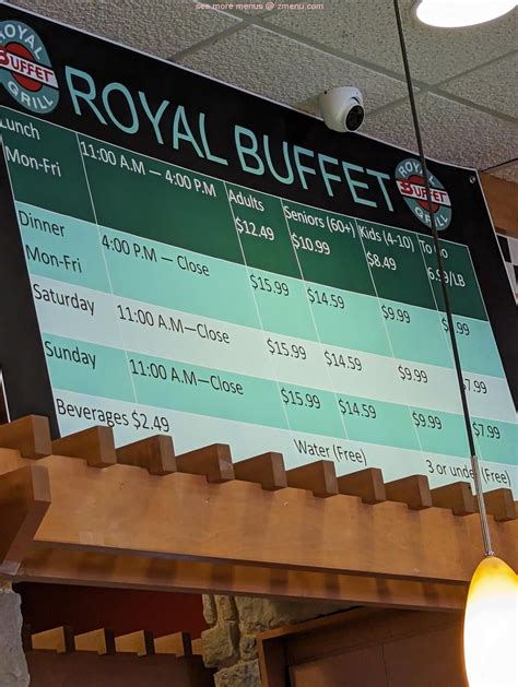 Online Menu of Royal buffet Restaurant, Albuquerque, New Mexico, 87109 ...
