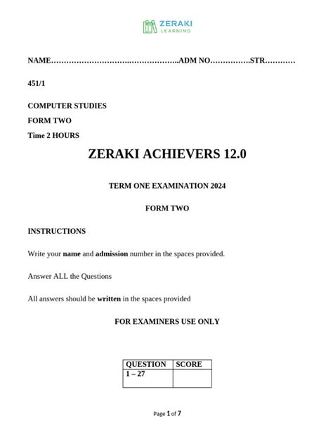 Computer Studies Question 的图像结果