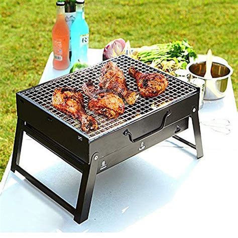 Whitecloud TRANSFORMING HOMES® BBQ Portable Charcoal Foldable Portable ...
