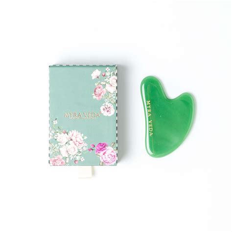 Authentic Jade Gua Sha Tool – Myra Veda Luxury Essentials