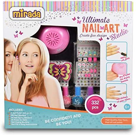 Mirada Ultimate Nail Art Studio for Kids : Amazon.in: Beauty