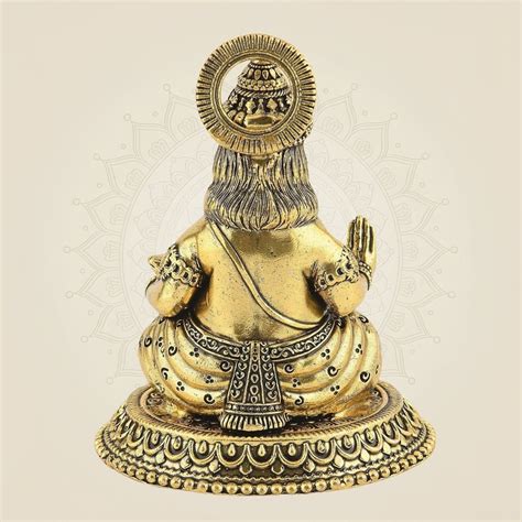 Buy Pure Brass Lord Kuber Idol – Lightweight Statue
