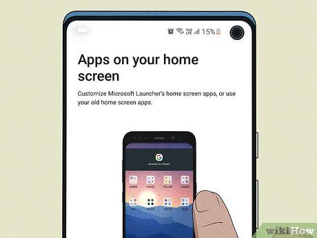 Image result for Microsoft Launcher Home Screen Setup