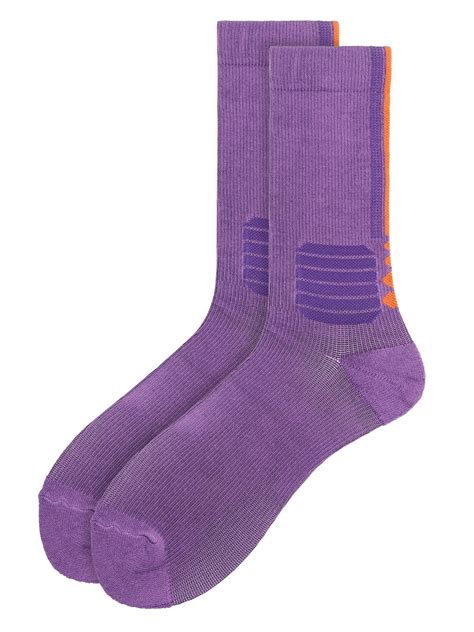 Purple Socks | Purple compression Socks for Men | Crew socks