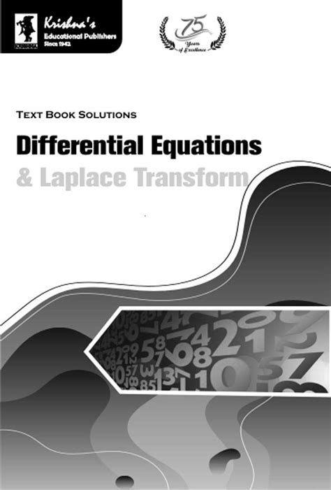 Buy TB Solution Set Differential Equation & Laplace Transform | 1439 ...