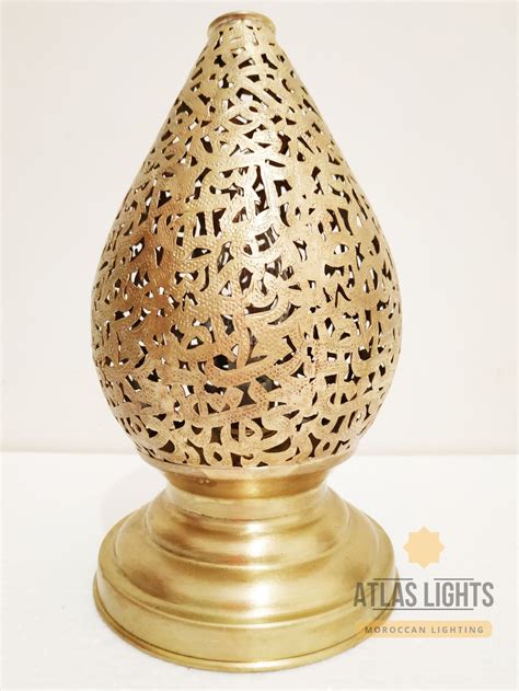 Moroccan Table Lamp Arabic calligraphy – Baldiart