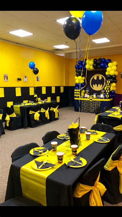 Pin by ivonne rojas on fiesta Héctor | Batman themed birthday party ...