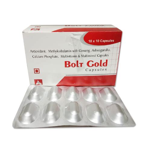 BOLT-GOLD Capsules Allxor Pharma