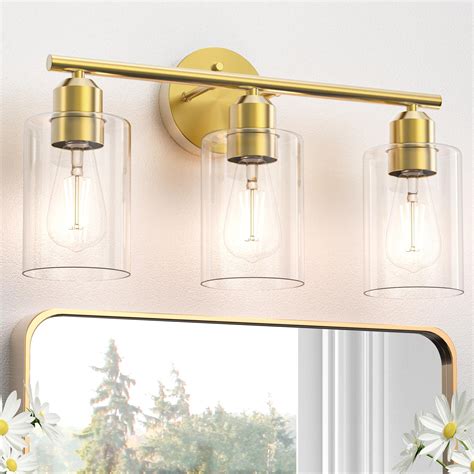 Snapklik.com : Espird Bathroom Vanity Light Fixtures Brushed Gold ...