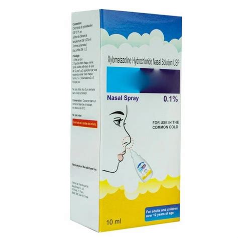 Nasal Spray - Xylometazoline Hydrochloride Nasal Solution Trader ...