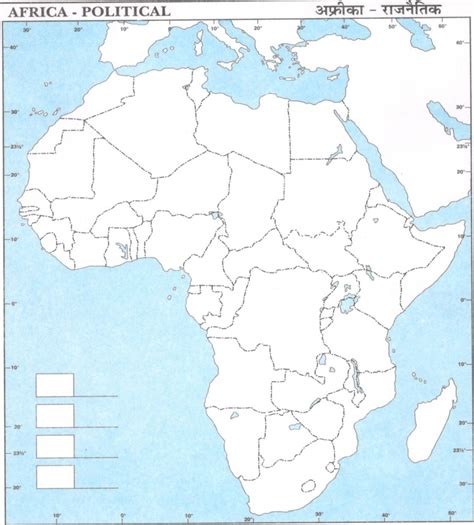 Political Map of Africa - Countries in Africa Map - AglaSem