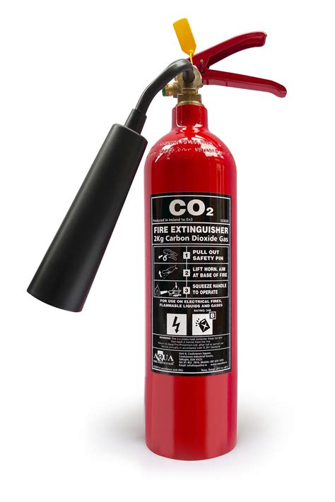 2kg CO2 Fire Extinguisher-Aluminium • Aqua Fire Prevention