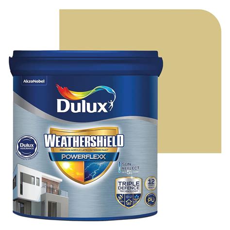 Dulux Weathershield Powerflexx Exterior Emulsion Paint (10L, BARELY ...
