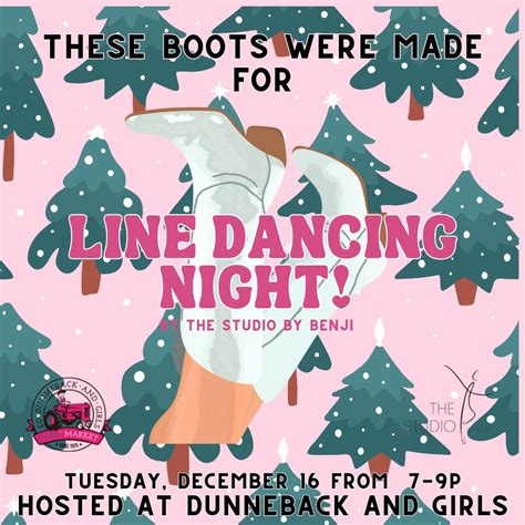 Holiday Line Dancing Night at Dunneback and Girls Farm, Ed Dunneback ...
