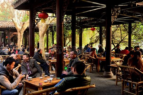成都人民公园内的传统茶馆高清图片下载-正版图片500591377-摄图网