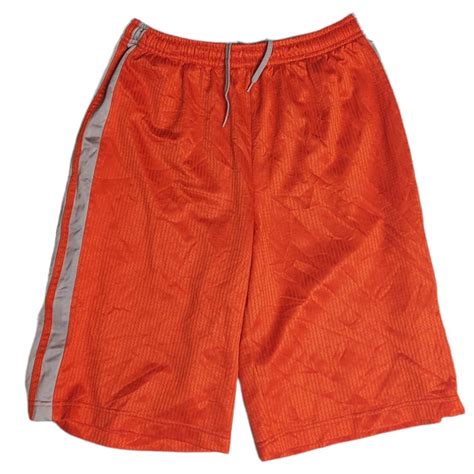 Orange Nike Shorts These Nike Shorts are in... - Depop