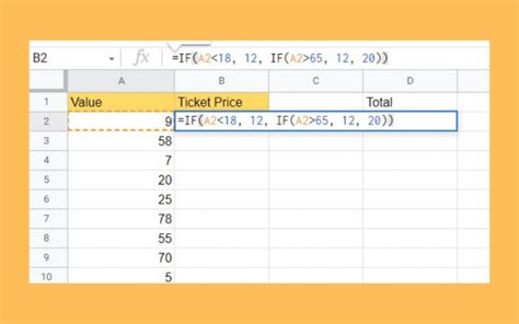 Image result for Google Sheets Nested IF