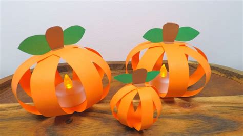 Easy Pumpkin Crafts 的图像结果