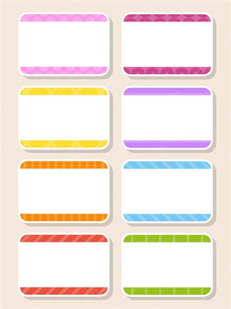 Name Tag Templates Name Tag Design Bunny Names Scenery Backgroundflower Name Tags Printable