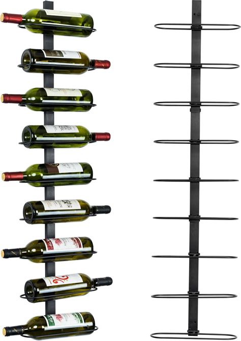 Amazon.com: FLstudio Wall Mount Wine Rack: Wall Mounted Wine Holder for ...