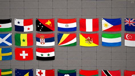 Mega Country Flag Pack (250+ Flags) - The Sims 4 Build / Buy - CurseForge
