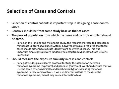 Case-Control Studies 的图像结果