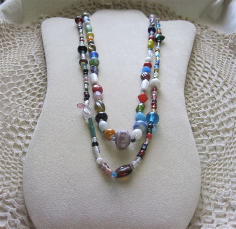 G57-glass Mardi Gras Beads From a New Orleans Carnival - Etsy