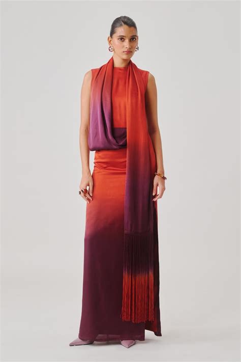 Ember scarf dress – Auraya Fashion