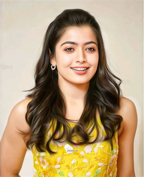 Download Elegant Actress Rashmika Mandanna in HD Wallpaper Wallpaper | Wallpapers.com