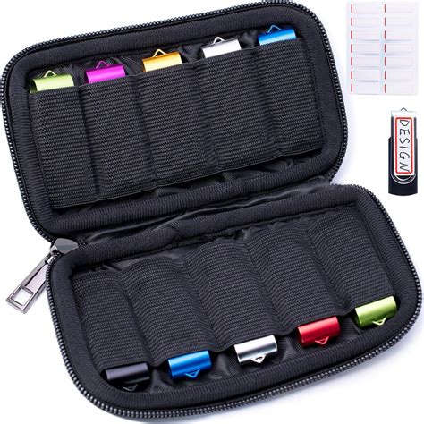 M.G.R.J® Portable Carrying Case Cover for Flash Drive, Electronic ...
