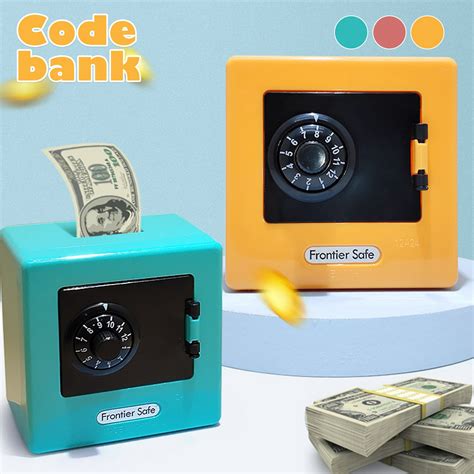 Frontier Safe Bank Contraseña Desbloqueo Safe Toy Box Con Ranura Para ...