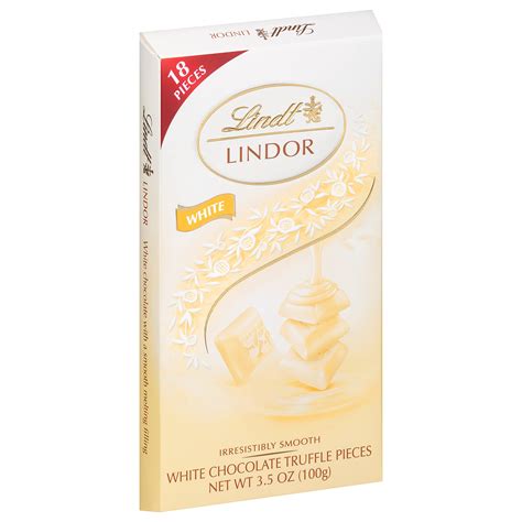 Lindt White Chocolate Bars Lindt Lindor Milk White Chocolate Bars