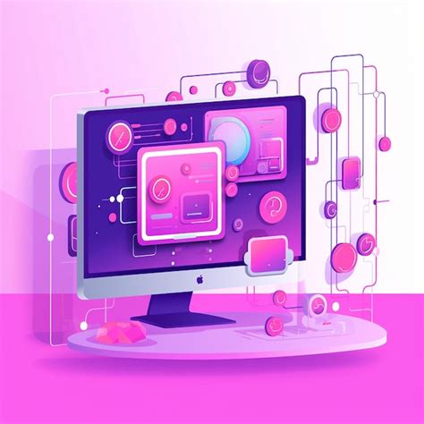 Computer Screen Pink 的图像结果