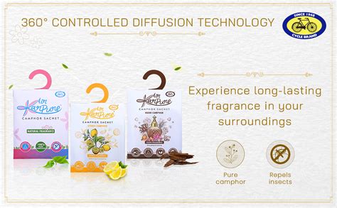 Cycle Pure Karpure Camphor Sachet - Pack of 3 | Air Freshener for ...