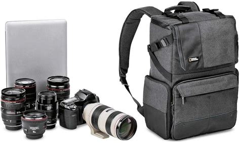 NATIONALGEOGRAPHIC NG W5072 Walkabout Backpack Black with Rain Cover ...
