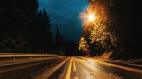 Highway at night [3840x2160] • /r/wallpapers | Fundo hd wallpaper ...