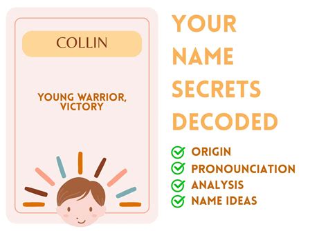 Collin - Christian Boy Name Meaning and Pronunciation