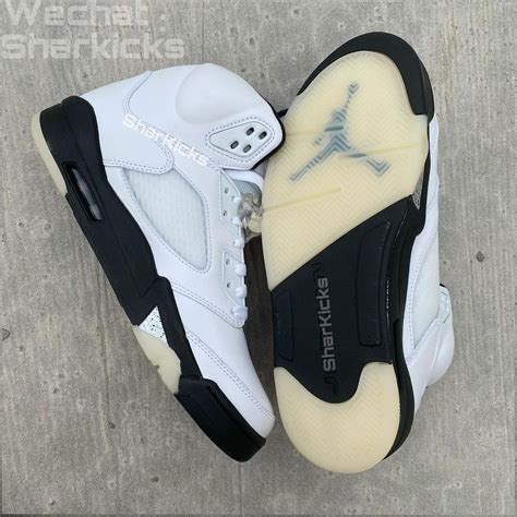 Air Jordan 5 White Black DD0587-110