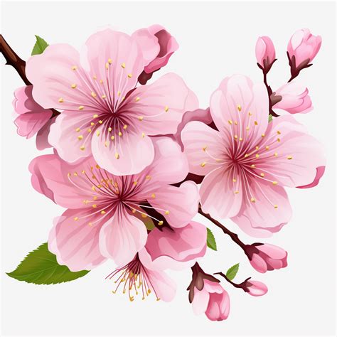 SAKURA - 100 Clip Arts and 6 Seamless Pattern (cherry Blossom, Png ...