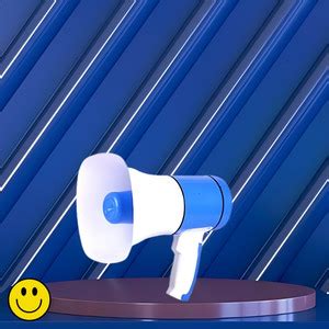 Clairbell Handheld Megaphone with Siren, Microphone & Rechargeable for ...