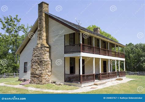 Elkhorn Taven Battle of Pea Ridge Arkansas Stock Image - Image of ...