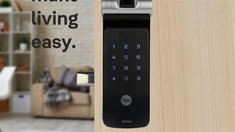 Yale YDD 724A Smart Lock, Black – apnidukaan.com