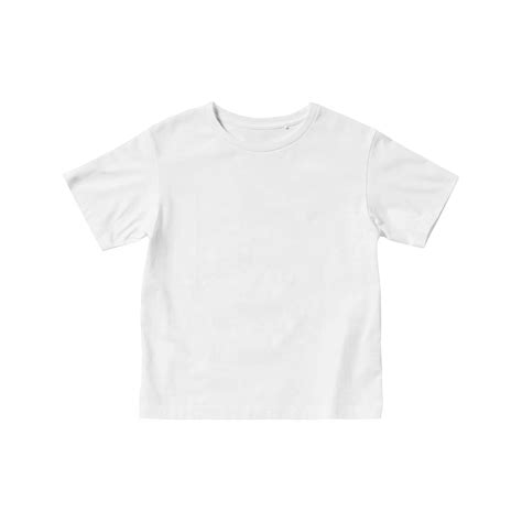 White kids t-shirt mockups short sleeve png 10883931 PNG