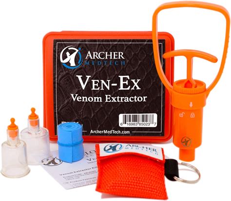 Buy Ven-Ex Snake Bite Kit, Bee Sting Kit, Venom Extractor Suction Pump ...