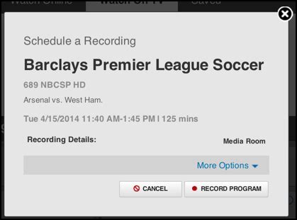 Image result for Xfinity DVR Setup