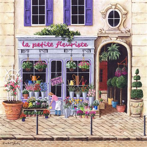 Fleuriste Paris II Poster 新作揃え