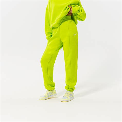 NIKE SPODNIE NIKE SPORTSWEAR ESSENTIAL BV4089-321 ZIELONY | Damskie ...